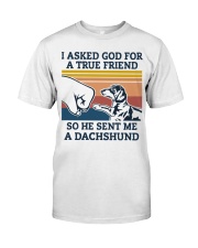 true friend dachshund Classic T-Shirt thumbnail