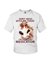 HORSE NO MEDICATION Youth T-Shirt thumbnail