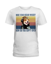 Corgi Mike Echo Ladies T-Shirt thumbnail