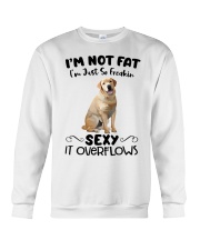 I m not fat sexy Labrador Retriever Crewneck Sweatshirt thumbnail