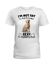 I m not fat sexy Labrador Retriever Ladies T-Shirt thumbnail