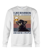 Bourbon and Chihuahua kp Crewneck Sweatshirt thumbnail