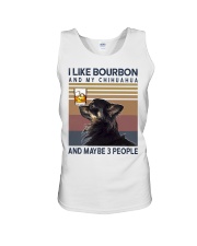 Bourbon and Chihuahua kp Unisex Tank thumbnail