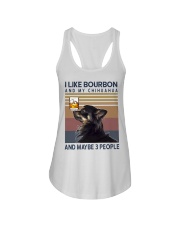 Bourbon and Chihuahua kp Ladies Flowy Tank thumbnail