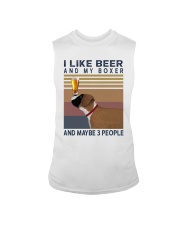 Beer and Boxer Sleeveless Tee thumbnail