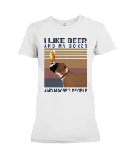 Beer and Boxer Premium Fit Ladies Tee thumbnail