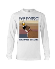 Bourbon and boxer Long Sleeve Tee thumbnail