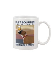 Bourbon and boxer Mug thumbnail
