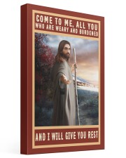 Jesus-rest 16x24 Gallery Wrapped Canvas Prints front