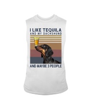 Tequila and Dachshund Sleeveless Tee thumbnail