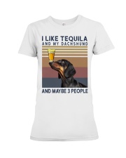 Tequila and Dachshund Premium Fit Ladies Tee thumbnail