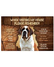 Visit home Saint Bernard 17x11 Poster thumbnail
