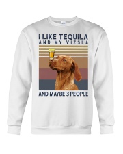 Tequila and Vizsla Crewneck Sweatshirt thumbnail