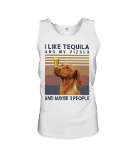 Tequila and Vizsla Unisex Tank thumbnail