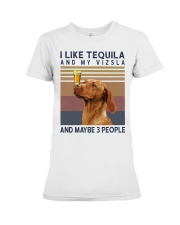Tequila and Vizsla Premium Fit Ladies Tee thumbnail