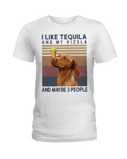 Tequila and Vizsla Ladies T-Shirt thumbnail