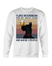 Bourbon and Great Dane Crewneck Sweatshirt thumbnail
