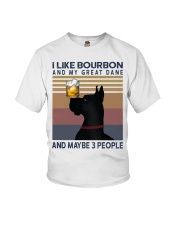 Bourbon and Great Dane Youth T-Shirt thumbnail