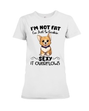 I m not fat sexy corgi Premium Fit Ladies Tee thumbnail