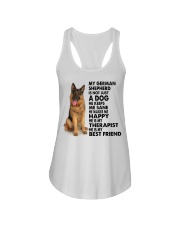 My German Shepherd Ladies Flowy Tank thumbnail