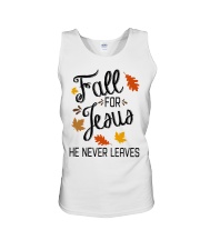 fall for jesus 2 Unisex Tank thumbnail