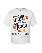 fall for jesus 2 Youth T-Shirt thumbnail