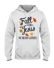 fall for jesus 2 Hooded Sweatshirt thumbnail
