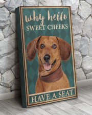 Dachshund why hello 16x24 Gallery Wrapped Canvas Prints aos-canvas-pgw-16x24-lifestyle-front-07