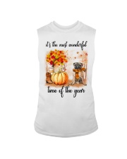 Pug dog love fall Sleeveless Tee thumbnail