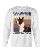 Bourbon and Boston Terrier kp Crewneck Sweatshirt thumbnail