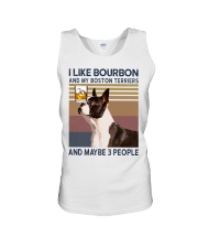 Bourbon and Boston Terrier kp Unisex Tank thumbnail
