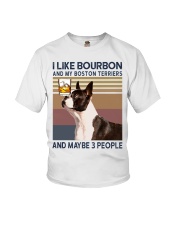 Bourbon and Boston Terrier kp Youth T-Shirt thumbnail