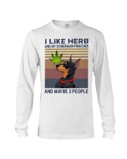 Herb and Doberman Pinscher Long Sleeve Tee thumbnail