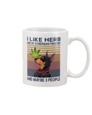 Herb and Doberman Pinscher Mug thumbnail