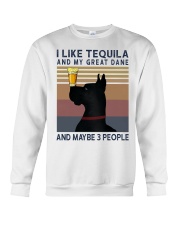 Tequila and Great Dane Crewneck Sweatshirt thumbnail