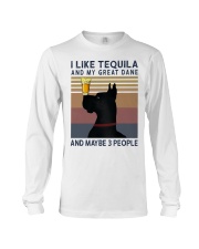 Tequila and Great Dane Long Sleeve Tee thumbnail