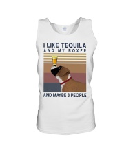 Tequila and Boxer Unisex Tank thumbnail