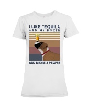 Tequila and Boxer Premium Fit Ladies Tee thumbnail