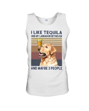 Tequila and Labrador Retriever Unisex Tank thumbnail