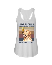 Tequila and Labrador Retriever Ladies Flowy Tank thumbnail