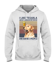 Tequila and Labrador Retriever Hooded Sweatshirt thumbnail