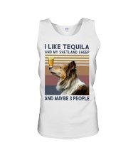 Tequila and Shetland Sheep kp Unisex Tank thumbnail