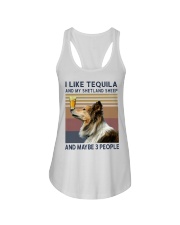 Tequila and Shetland Sheep kp Ladies Flowy Tank thumbnail