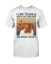 Tequila and Shetland Sheep Classic T-Shirt front