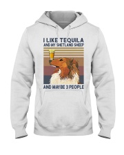 Tequila and Shetland Sheep Hooded Sweatshirt thumbnail