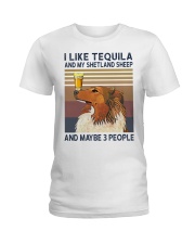 Tequila and Shetland Sheep Ladies T-Shirt thumbnail