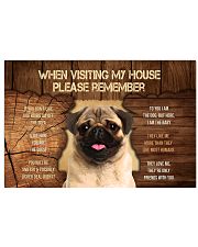 Visit home pug 17x11 Poster thumbnail