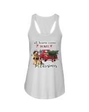 St Bernard Christmas Ladies Flowy Tank thumbnail