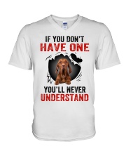 Vizsla in Mine V-Neck T-Shirt thumbnail