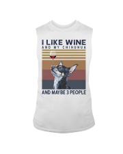 Wine and Chihuahua Sleeveless Tee thumbnail